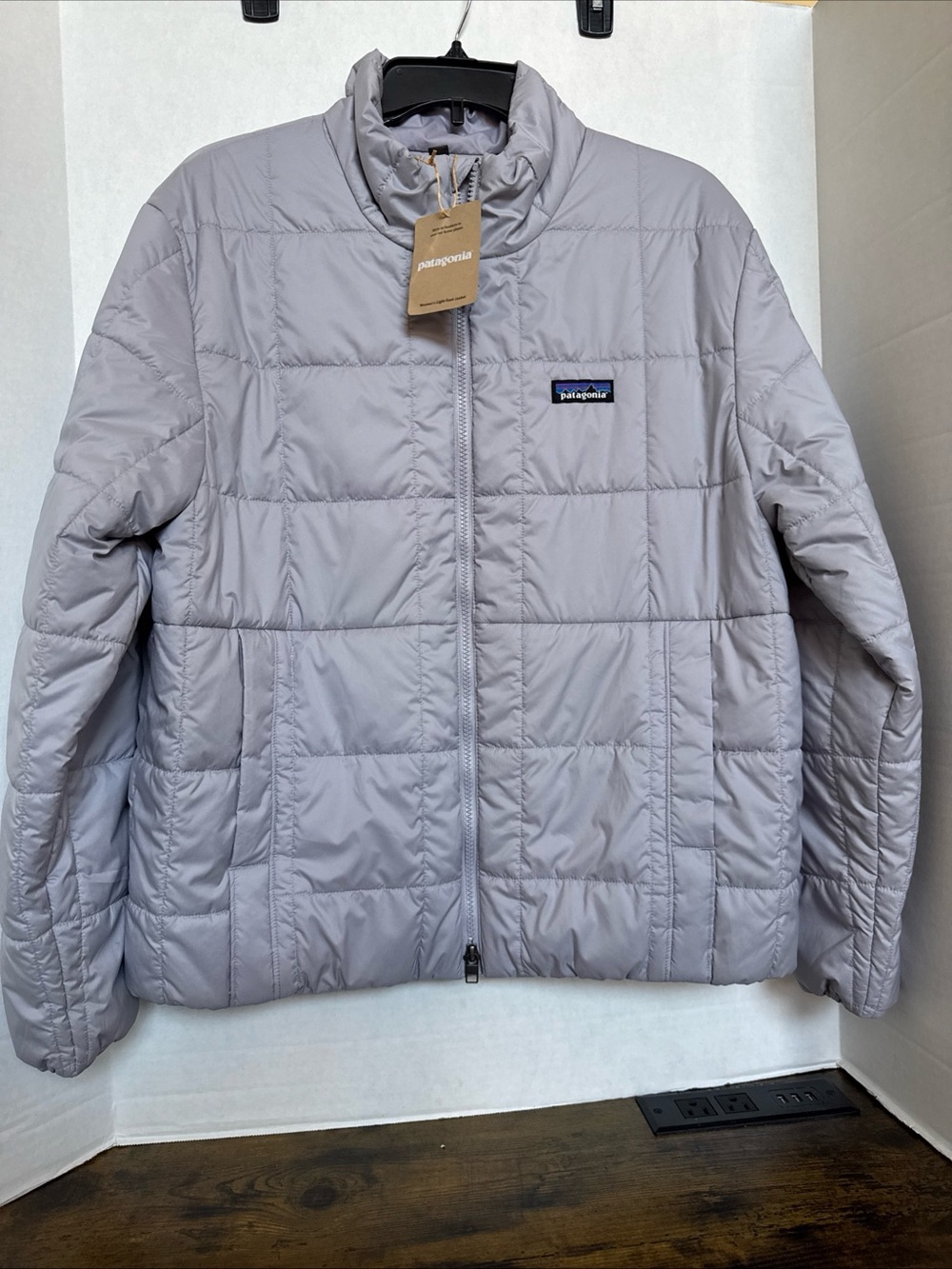 Patagonia Women’s Light Gust Full Zip Quilted Jacket Permafrost Purple NEW Med